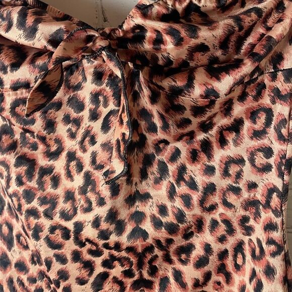 Sun Streak Leopard Swimsuit Size 16 - Picture 5 of 10